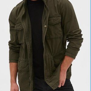 Gap Military Jacket with Hidden Hood